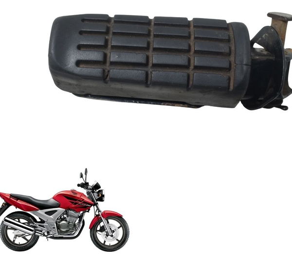 Pedaleira Traseira Esq C/ Detalh Honda Cbx 250 Twister 02-08