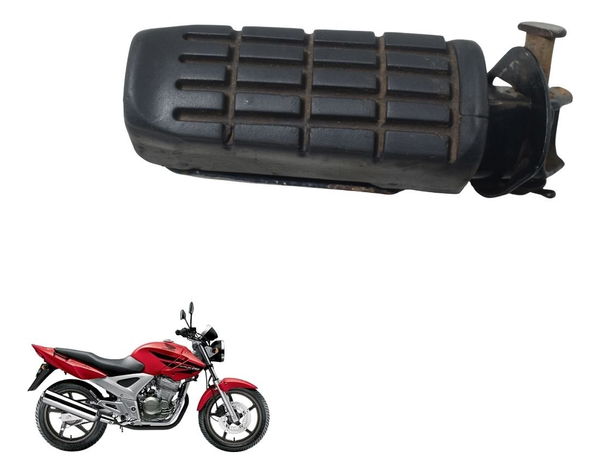Pedaleira Traseira Esq C/ Detalh Honda Cbx 250 Twister 02-08