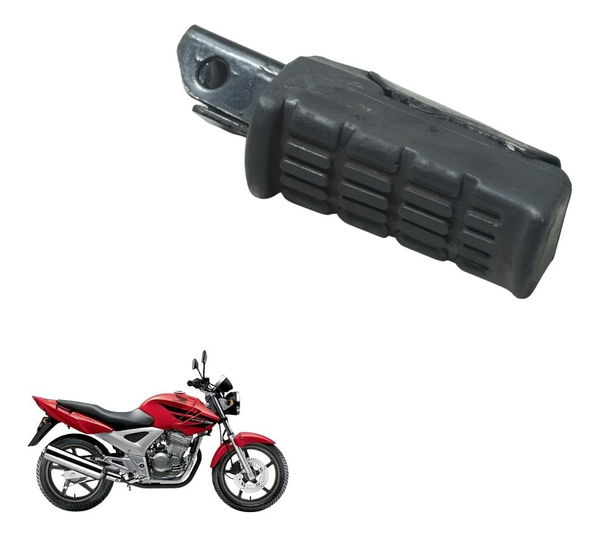 Pedaleira Traseira Esq C/ Det Honda Cbx 250 Twister 02-08