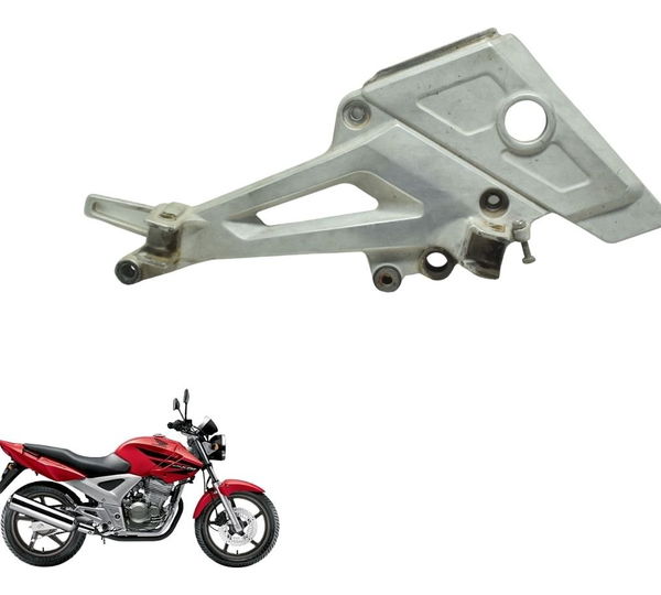 Suporte Pedaleira Direita Honda Cbx 250 Twister 02-08 Origin