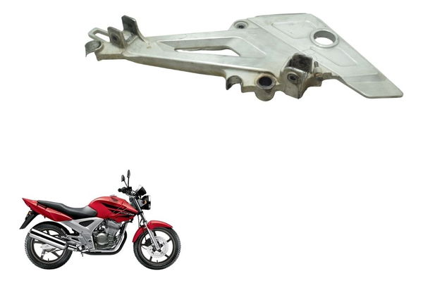 Suporte Pedaleira Dir C/ Avaria Honda Cbx 250 Twister 02-08