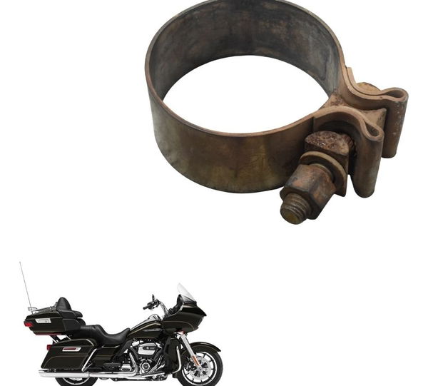Abraçadeira Escape Harley Road Glide Touring 17-20 Orig
