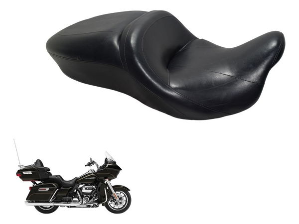 Banco C/ Detalhes Harley Road Glide Touring 17-20 Original Preto