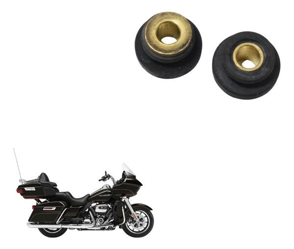 Borracha Parabrisa Bolha Harley Road Glide Touring 17-20