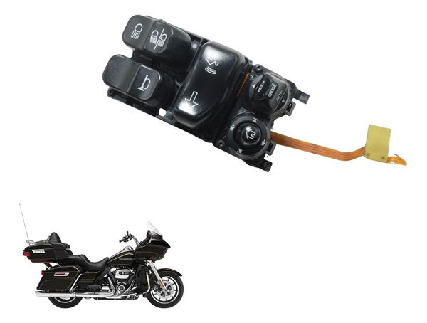 Chave Punho Luz Esq C/ Avari Harley Road Glide Touring 17-20