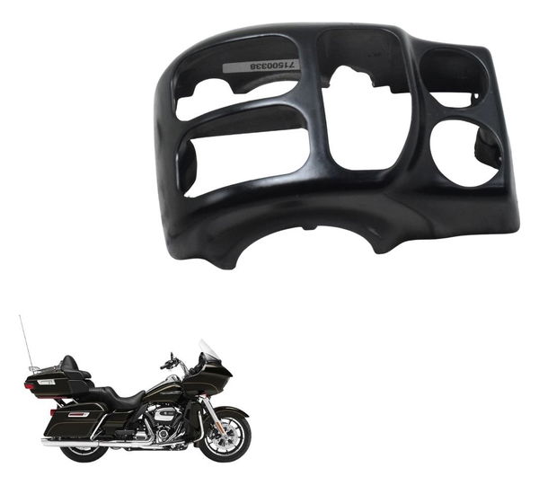 Capa Chave Punho Luz C/ Avar Harley Road Glide Touring 17-20