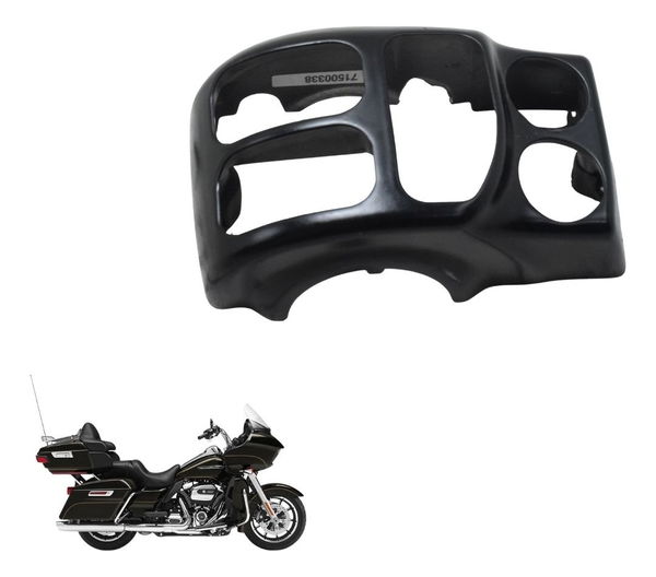 Capa Chave Punho Luz C/ Avar Harley Road Glide Touring 17-20