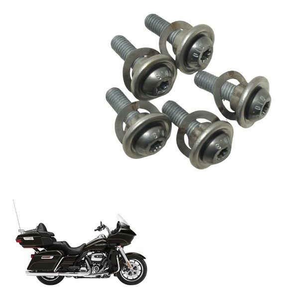 Jogo Parafuso Disco Dianteir Harley Road Glide Touring 17-20