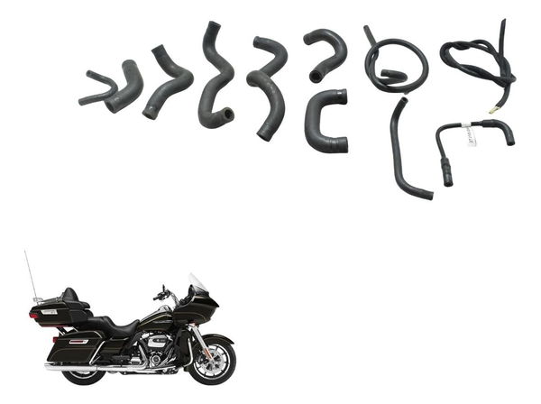 Kit Mangueiras Harley Road Glide Touring 17-20 Original