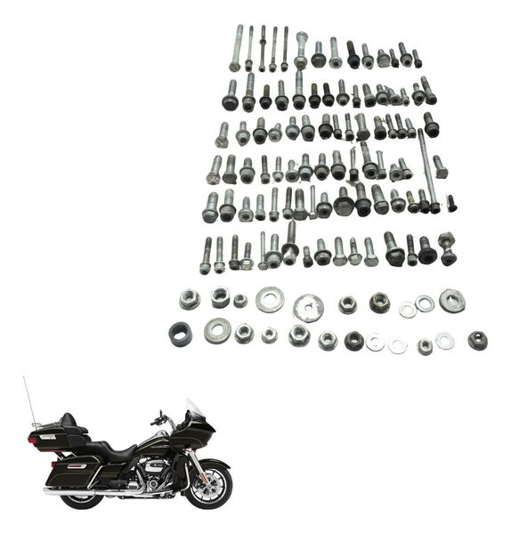 Kit Parafuso Diversos Harley Road Glide Touring 17-20