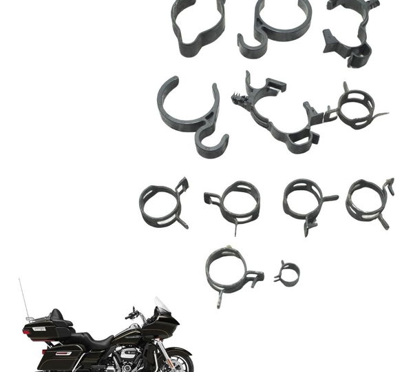 Kit Abraçadeira Diversas Harley Road Glide Touring 17-20