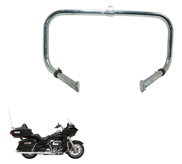 Mata Cachorro C/ Detalhes Harley Road Glide Touring 17-20
