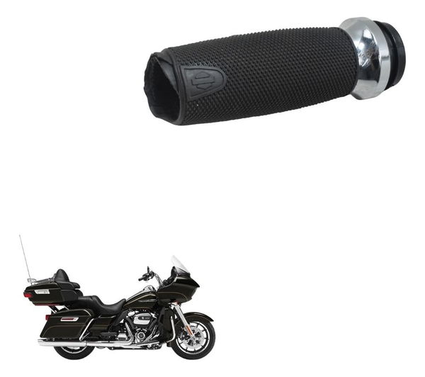 Manopla Esquerda C/ Avaria Harley Road Glide Touring 17-20 Preto