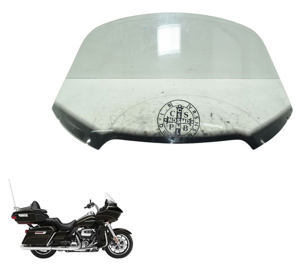 Parabrisa Bolha Harley Road Glide Touring 17-20