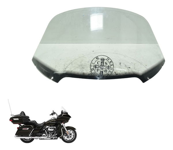 Parabrisa Bolha Harley Road Glide Touring 17-20