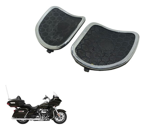 Par Acabamento Alto Falante Harley Road Glide Touring 17-20