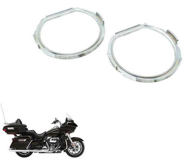 Par Acabamento Painel Harley Road Glide Touring 17-20 Orig