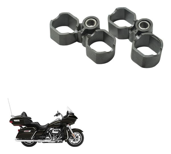 Par Suporte Tucho Válvula Harley Road Glide Touring 17-20