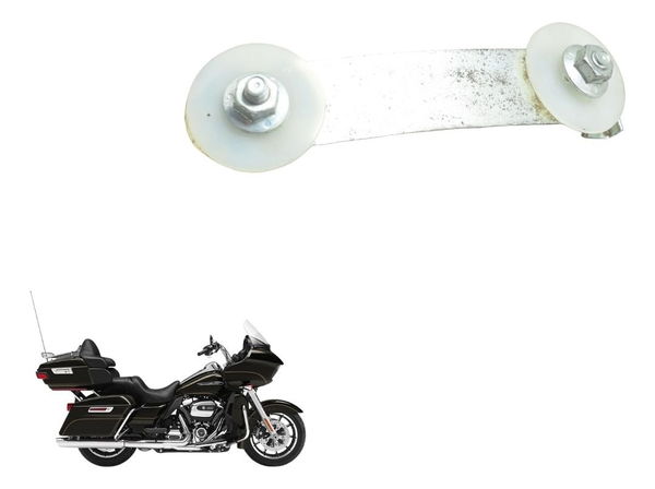 Suporte Banco Paralama Tras Harley Road Glide Touring 17-20 Branco