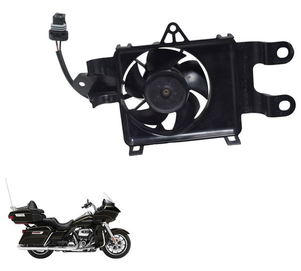 Ventoinha Radiador Direito Harley Road Glide Touring 17-20