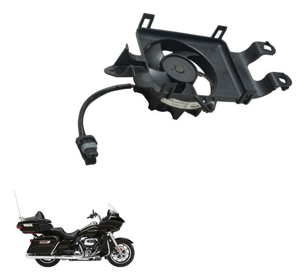 Ventoinha Radiador Esquerdo Harley Road Glide Touring 17-20