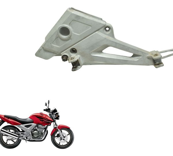 Suporte Pedaleira Esq C/ Avaria Honda Cbx 250 Twister 02-08