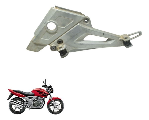 Suporte Pedaleira Esq C/ Avaria Honda Cbx 250 Twister 02-08
