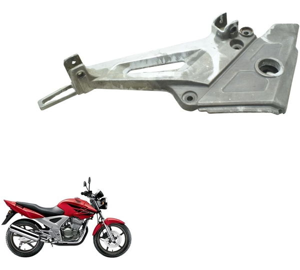 Suporte Pedaleira Esq C/ Avaria Honda Cbx 250 Twister 02-08