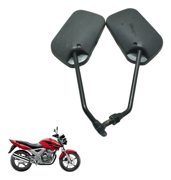 Par Retrovisor Paralelo Honda Cbx 250 Twister 02-08