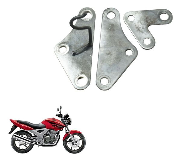 Par Suporte Motor Honda Cbx 250 Twister 02-08 Original