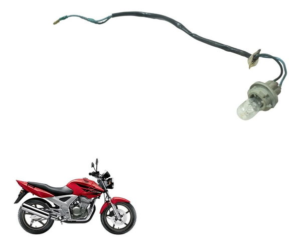 Soquete Lanterna Traseira Honda Cbx 250 Twister 02-08 Origin