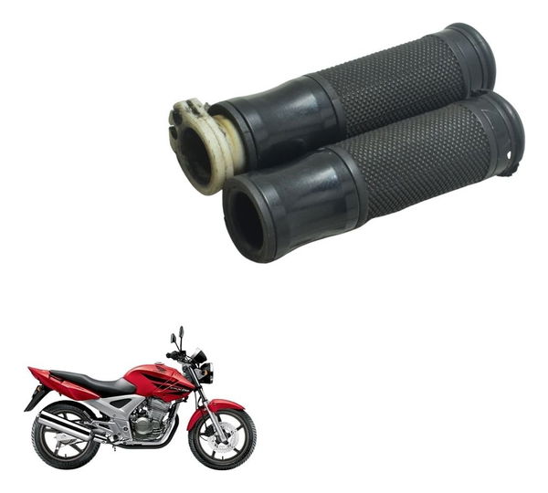 Par Manopla Paralela C/detalhes Honda Cbx 250 Twister 02-08