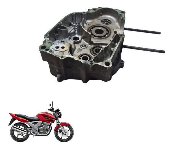 Carcaça Bloco Motor Direito Honda Cbx 250 Twister 02-08 Orig