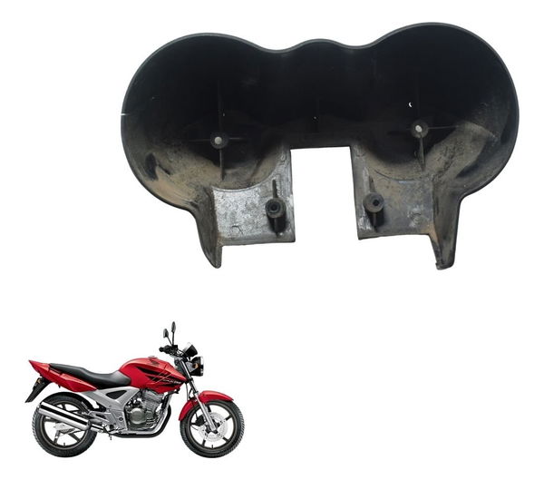 Carcaça Inferior Painel C/avaria Honda Cbx 250 Twister 02-08