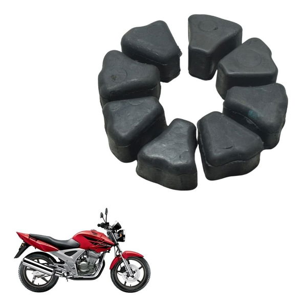 Coxim Cubo Coroa Honda Cbx 250 Twister 02-08 Original