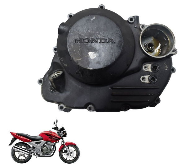 Tampa Embreagem C/ Detalhes Honda Cbx 250 Twister 02-08 Orig