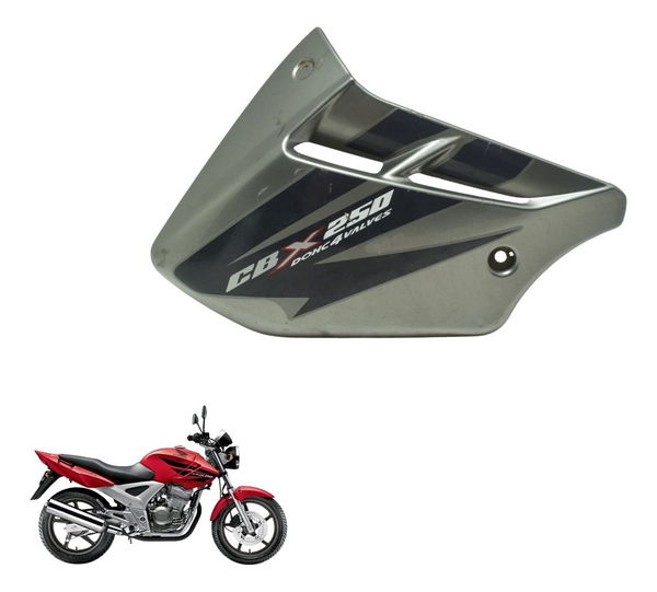 Capa Tanque Esq Paralela Honda Cbx 250 Twister 02-08