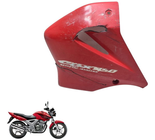 Capa Tanque Esq C/avaria Honda Cbx 250 Twister 02-05 Origina
