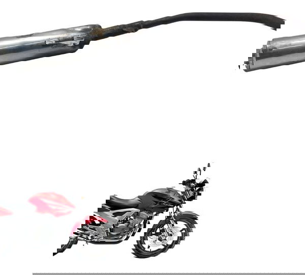 Escapamento C/ Avaria Honda Cbx 250 Twister 02-08 Original