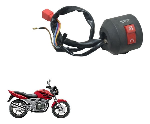 Chave Punho Partida Paralela Honda Cbx 250 Twister 02-08