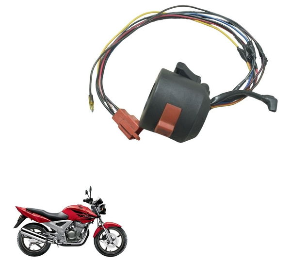 Chave Punho Partida Paralelo Ava Honda Cbx 250 Twister 02-08