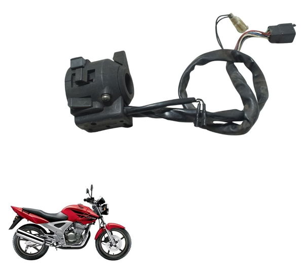 Chave Punho Luz Honda Cbx 250 Twister 02-08 Original