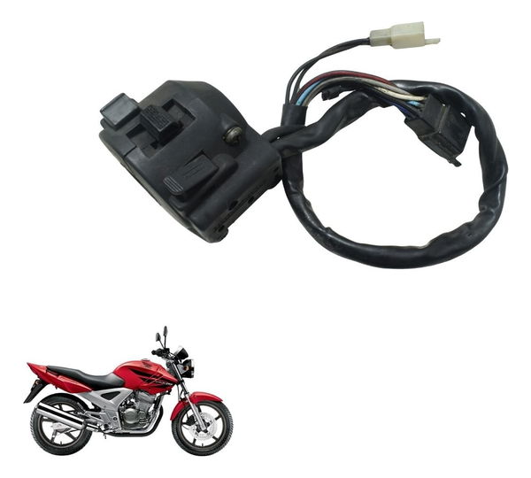 Chave Punho Luz Honda Cbx 250 Twister 02-08 Original