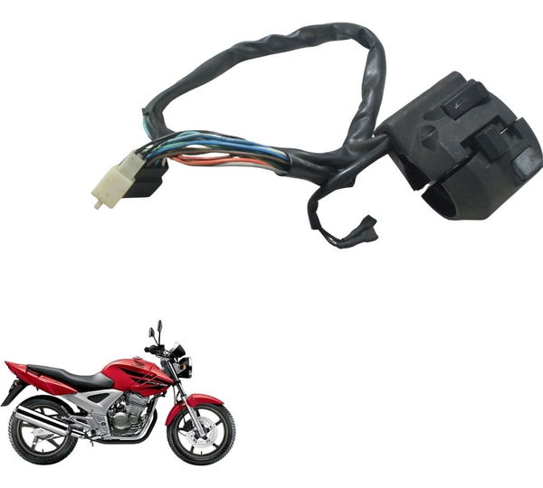 Chave Punho Luz Honda Cbx 250 Twister 02-08 Original