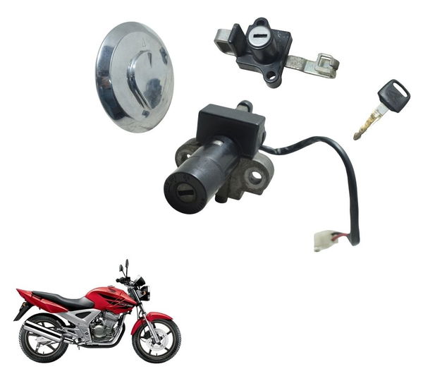 Kit Chave Ignição Honda Cbx 250 Twister 02-08 Original