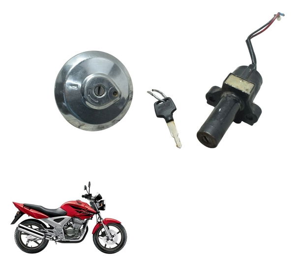 Kit Chave Ignição Scud Honda Cbx 250 Twister 02-08