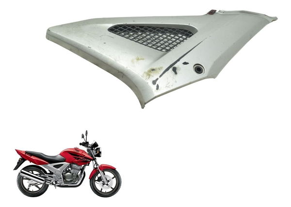 Carenagem Esq C/ Avaria Honda Cbx 250 Twister 02-08 Original
