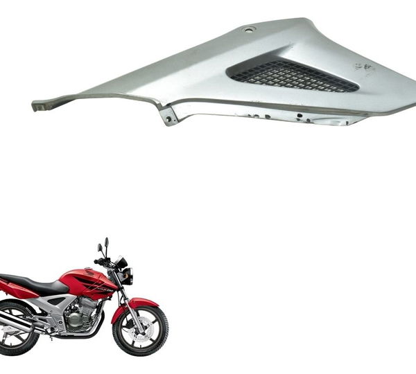 Carenagem Esq C/ Avaria Honda Cbx 250 Twister 02-08 Original