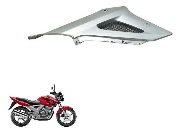 Carenagem Esq C/ Avaria Honda Cbx 250 Twister 02-08 Original