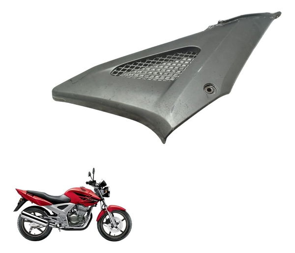 Carenagem Esq C/ Avaria Honda Cbx 250 Twister 02-08 Original